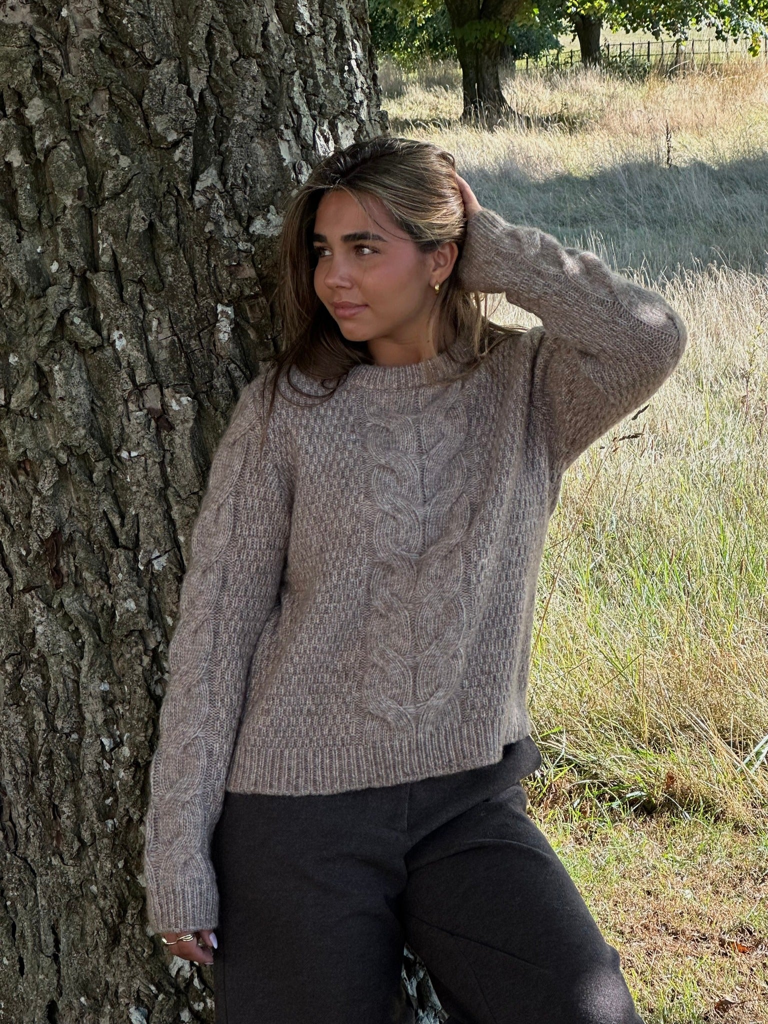 PCNINA Pullover - Fossil